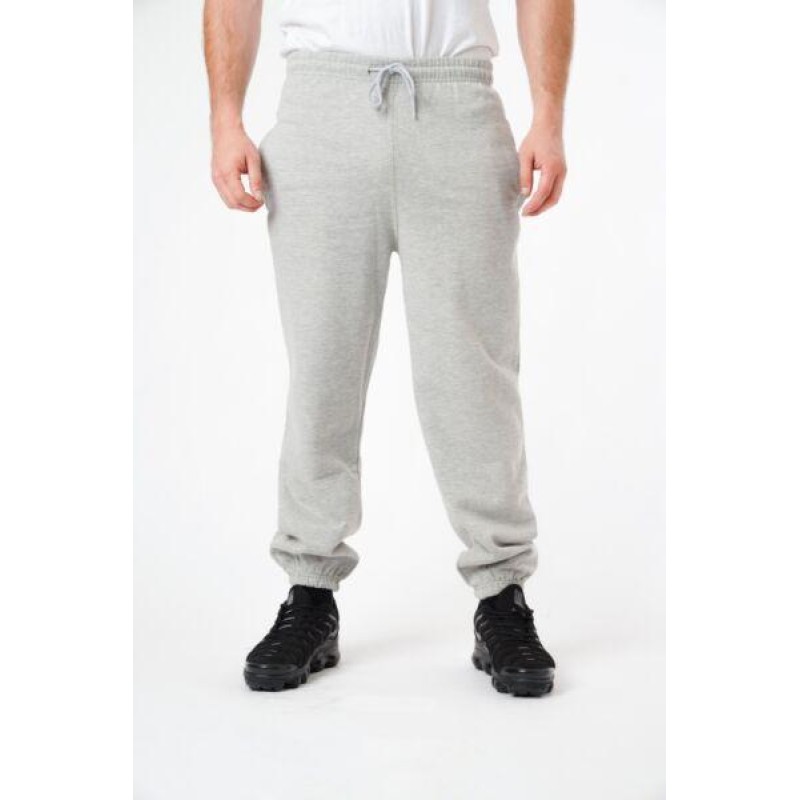 Mens Fleece Trousers Joggers Elasticated Cuffed Jogging Bottoms Track Pants 